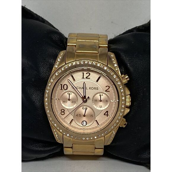 Michael Kors Blair MK5263 Women's Stainless Steel Analog Dial Wrist Watch UC655 - Picture 3 of 12